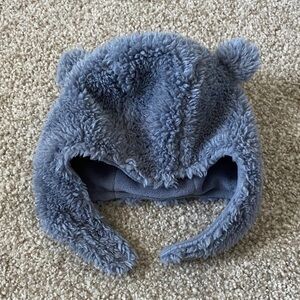Like new! Carter's Soft Blue Sherpa Hat for baby/toddler